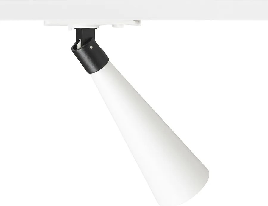 RENDL ALEXIS pro jednookr. lištu bílá/černá 230V LED GU10 5W