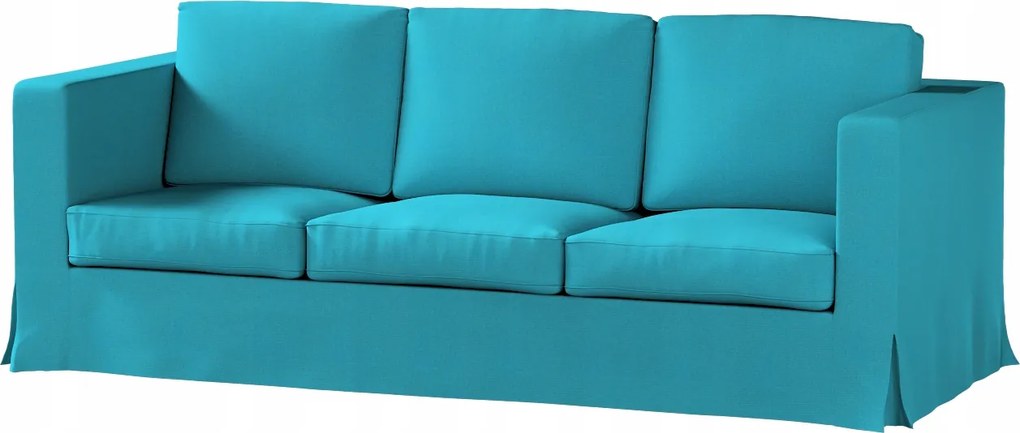 Dekoria Karlanda 3 személyes kinyitható kanapé huzat Ikea kék