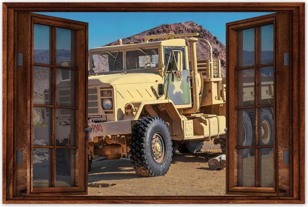 Poszterek 60x40 Amerikai teherautó