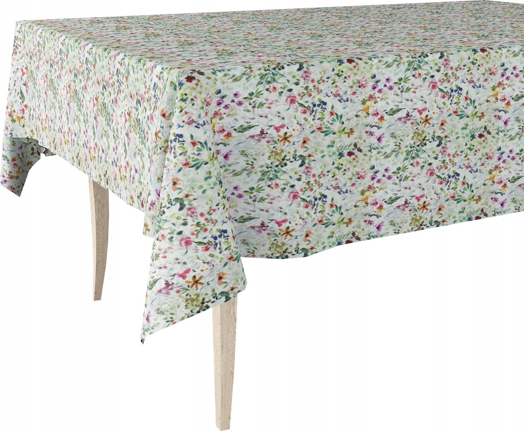 Abrosz Louvre Spanyol Foltálló Vastag Apró Virágok Rét 120x140