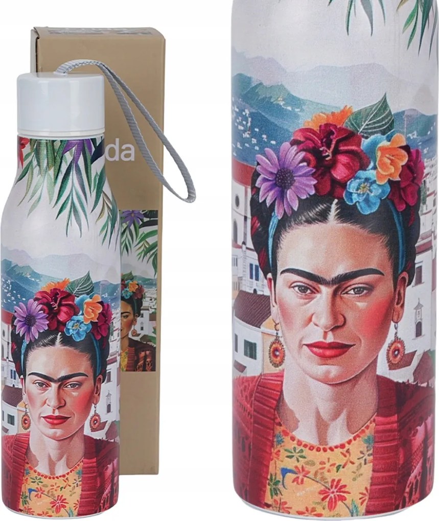 Frida thermo palack 0,5l, 24 órán át melegen tart, ajándékdobozban