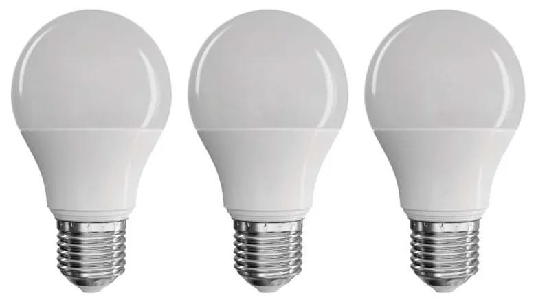 Classic Warm White 3 db LED izzó, A60, WW, 8,5W E27 - EMOS