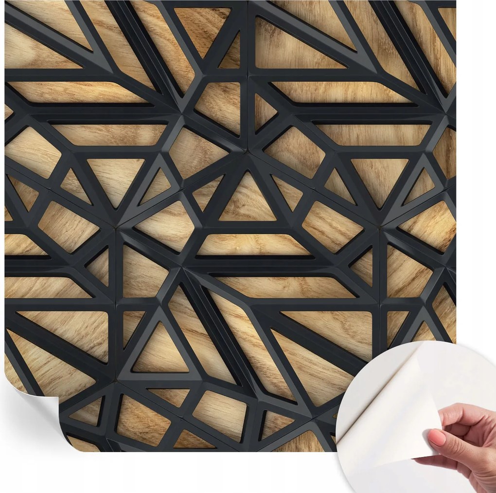 Fotótapéta Öntapadós Design Divatos Geometrikus kombináció 250x250