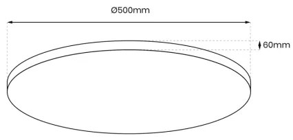 LED Dimmelhető mennyezeti lámpa LAYLA LED/50W/230V 3000/4000/6000K arany + távirányító