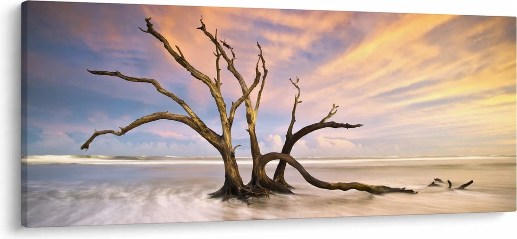 Egy fa képe az óceánban (120x50 cm)