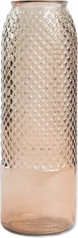 Mikka váza bézs újrahasznosított üvegből 45 cm Homla