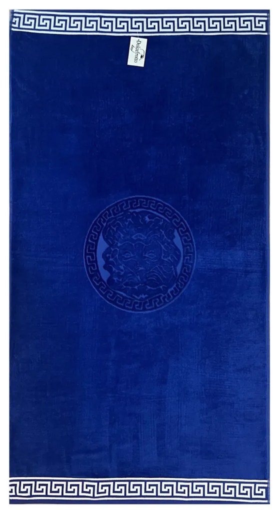 Poseidon királykék strandtörölköző