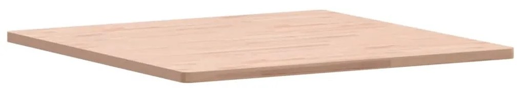 tömör bükkfa négyzet alakú asztallap 90 x 90 x 2,5 cm