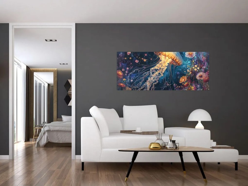 Kép - Varázslatos medúza (120x50 cm)
