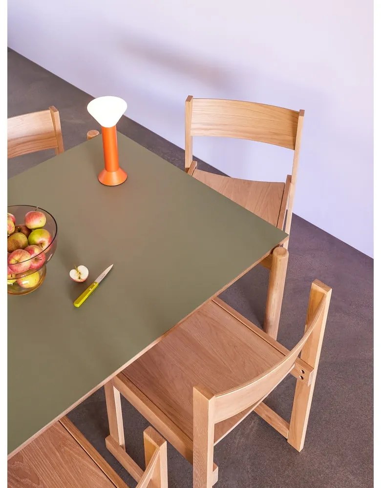 Narancssárga dimmelhető asztali lámpa (magasság 30 cm) Flash – Hübsch