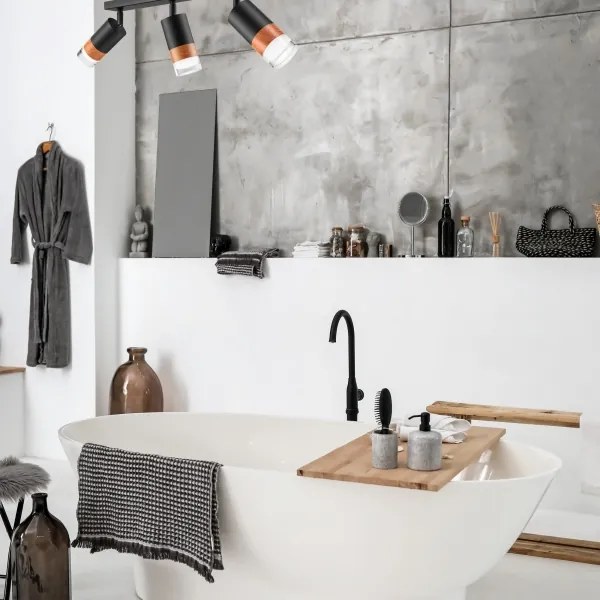 Spotlámpa AURORA 3xGU10/10W/230V