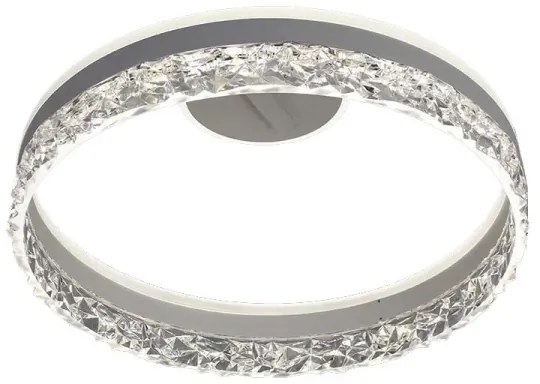 LED Dimmelhető felületre szerelhető csillár LED/86W/230V 3000-6500K fehér + távirányítás