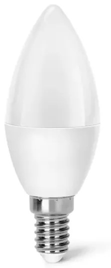LED izzó C37 E14 4W 270° Meleg fehér
