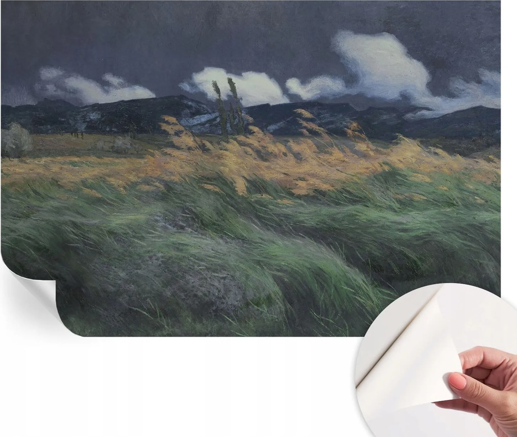 Öntapadós Dekoratív Fotótapéta Hálószobába Felfújható fű 104x70 cm