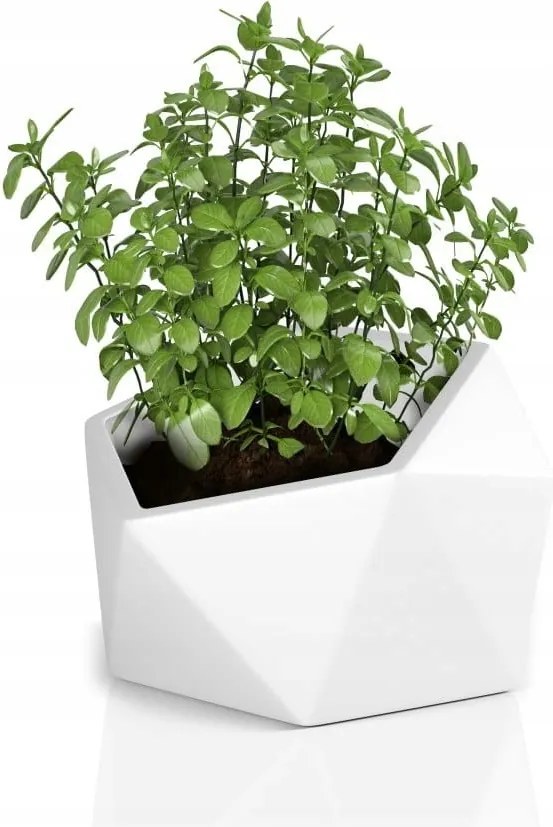 Vesari virágcserép fehér