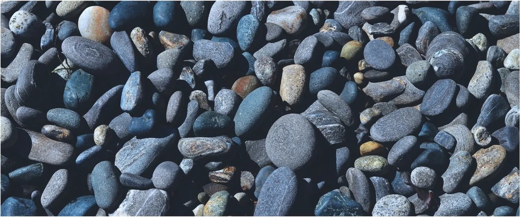 Kavicsos kép (120x50 cm)