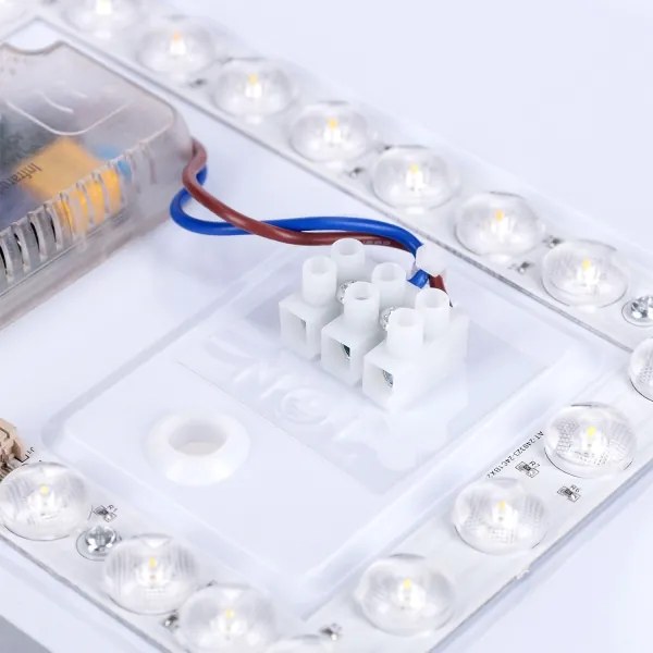 Brilagi - LED fényerőszabályozható mennyezeti lámpatest LUCIA LED/48W/230V Ø 41 cm fehér + távirányító