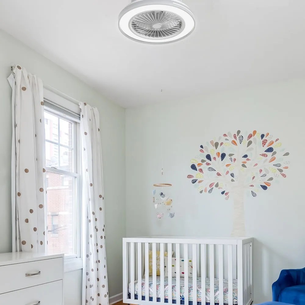 Fehér LED mennyezeti lámpa Robotto – SULION