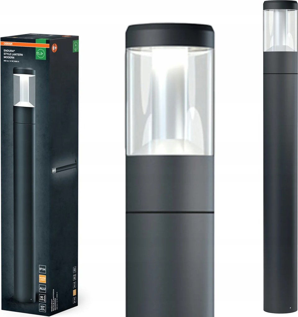 Kerti Álló Lámpa Led oszlop 12W 3000K IP44 50cm Osram