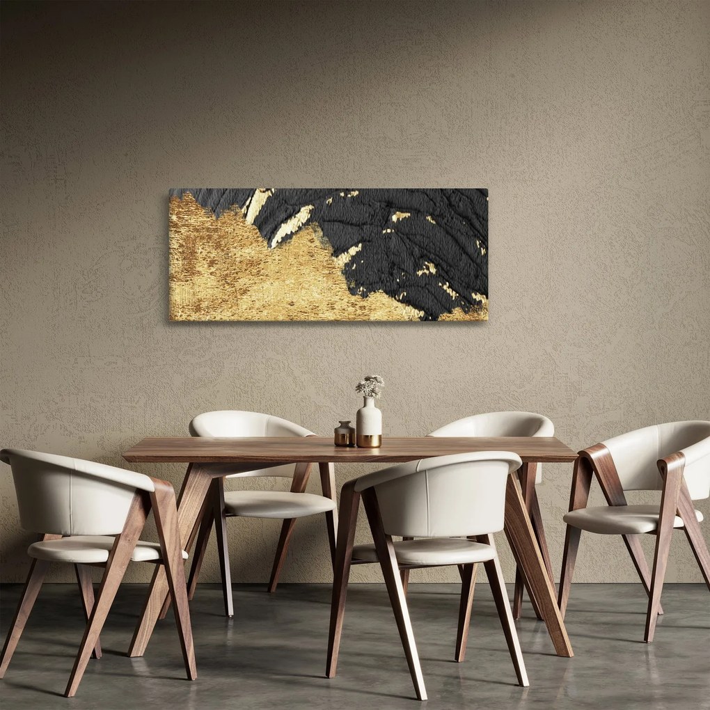 Kép - Arany szerkezet N⁰1 (120x50 cm)