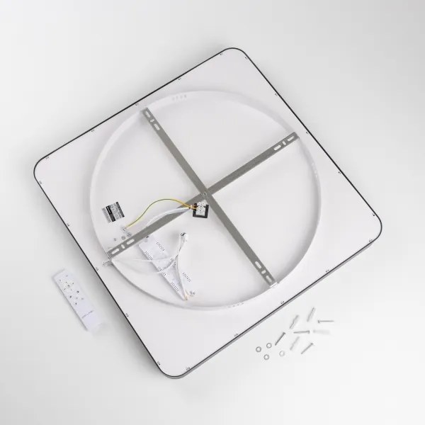 Brilagi - LED dimmelhető mennyezeti lámpatest FALCON II LED/125W/230V 60x60 cm fekete +DO