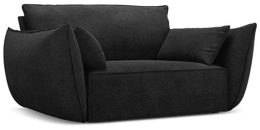 Sötétszürke fotel Vanda – Mazzini Sofas