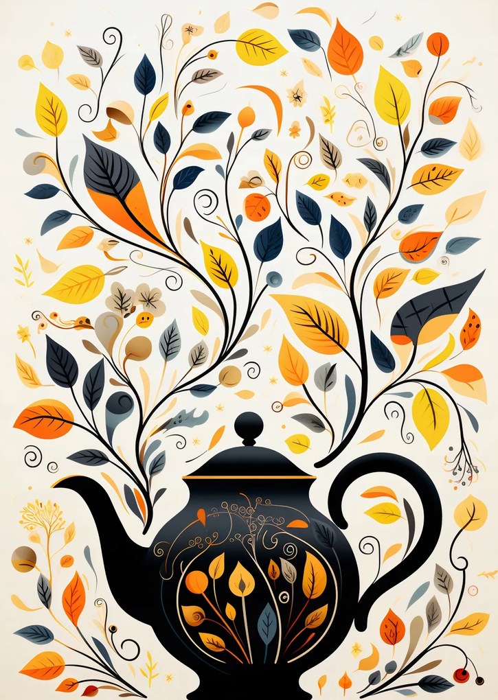 Poszter 64x90cm Őszi dallam