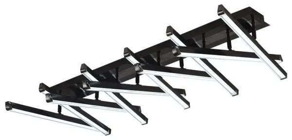 LED Dimmelhető felületre szerelhető csillár LED/125W/230V 3000-6500K + távirányítás