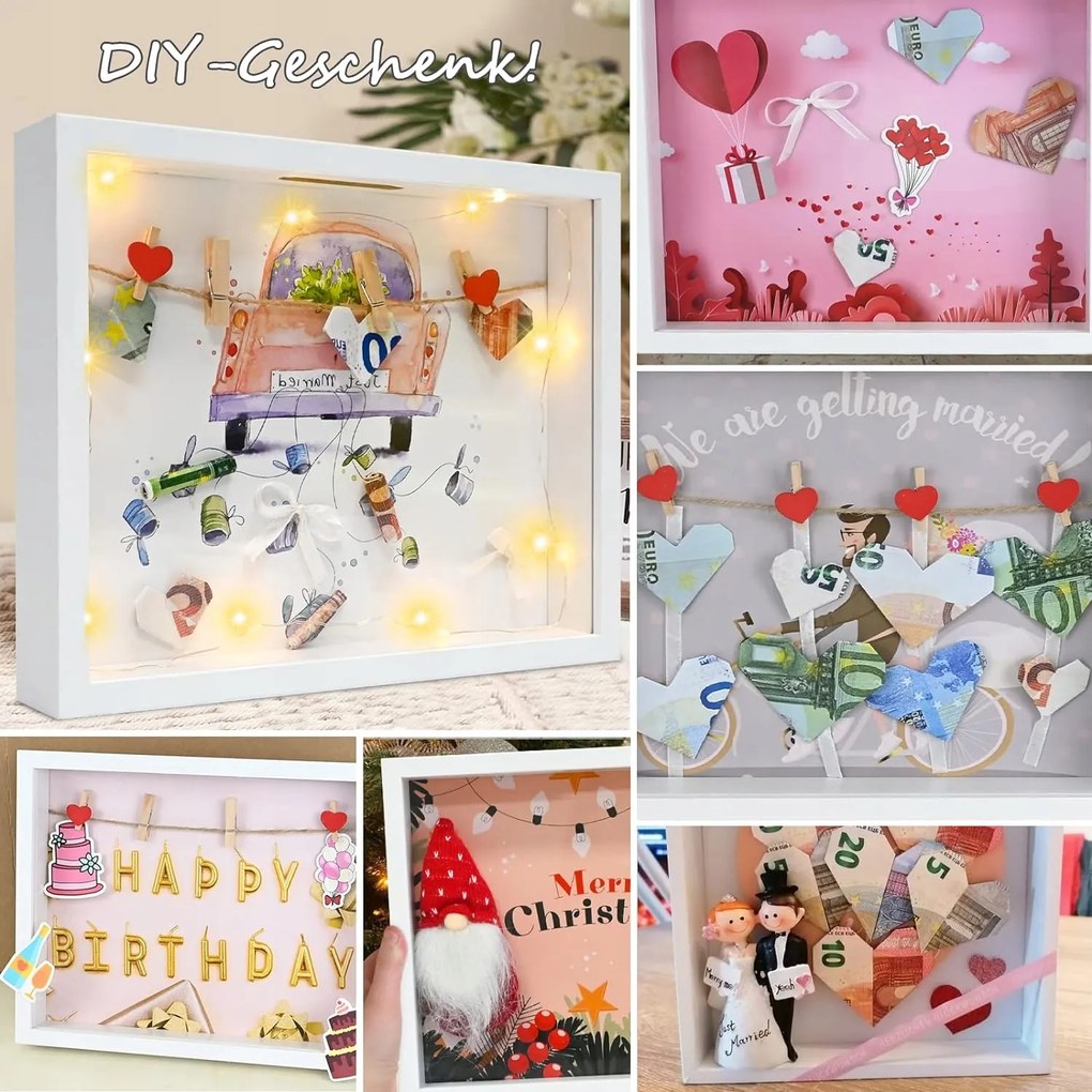 Fehér 3d képkeret anyák napjára különböző alkalmakra