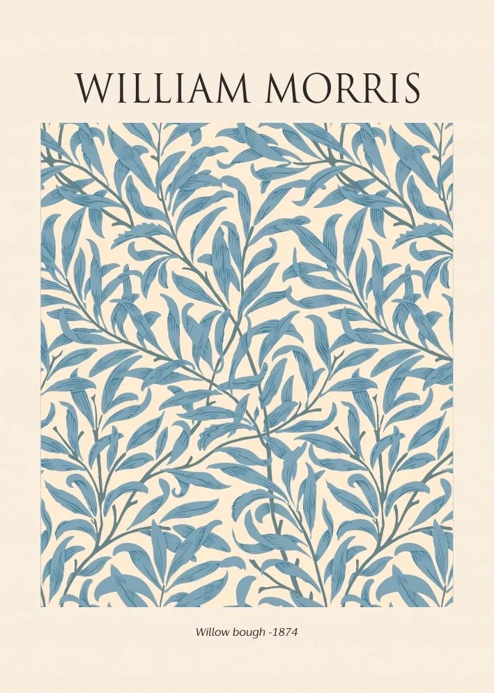 William Morris Fűzfa ág Plakát 21x30cm #237
