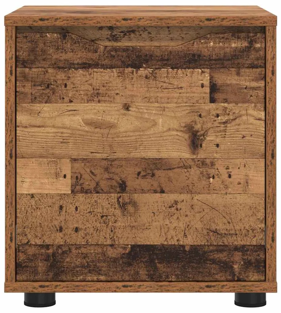 vidaXL Fürdőszoba Székény Öreg fa 40,5 x 40 x 44 cm Faanyag