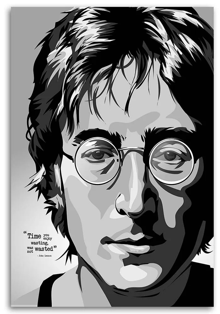 Gario Vászonkép John Lennon - Nikita Abakumov Méret: 60 x 90 cm