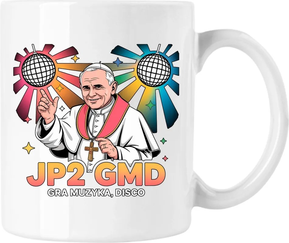 Bögre pápa lengyel mém vicc pál fehér 330ml