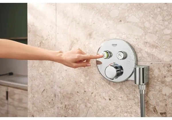 GROHE 34877000 - VITALIO RAIN MONO 310 zuhanyrendszer, fényes króm