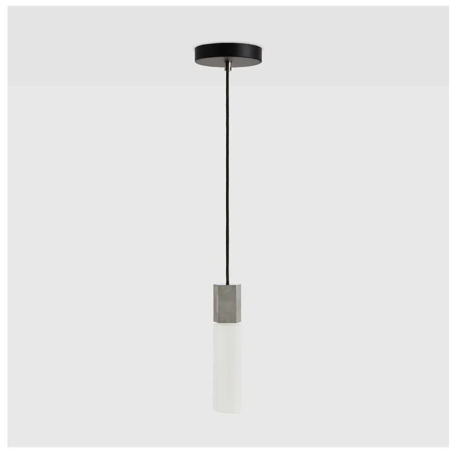 Szürke dimmelhető függőlámpa ø 6 cm Basalt – tala