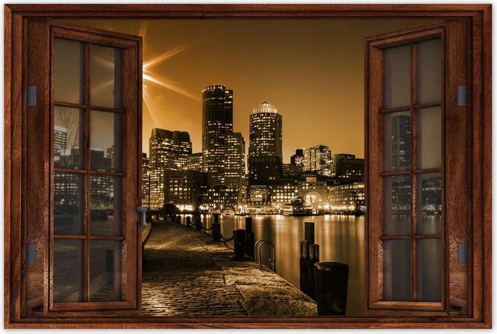 Poszterek 90x60 Éjszaka Éjszakai város