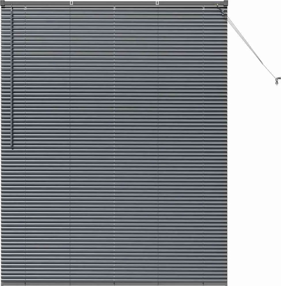 vidaXL Zsalugáter Redőnyök Sötétszürke 175 x 140 cm Alumínium