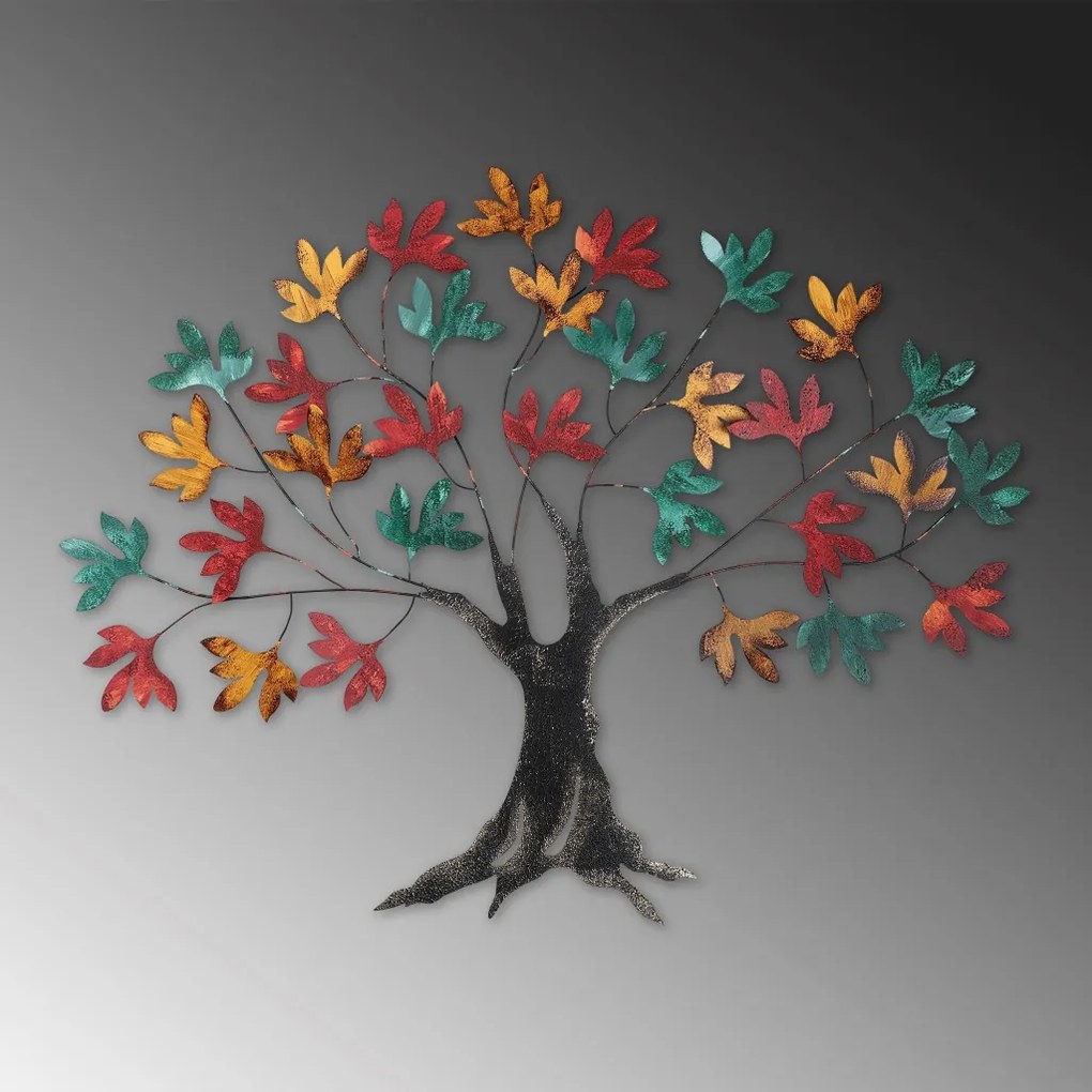 Yggdrasil fém faldekoráció