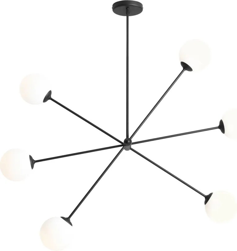 Aldex OHIO 1081PL_K1 Plafonlámpa 6x40W/E14