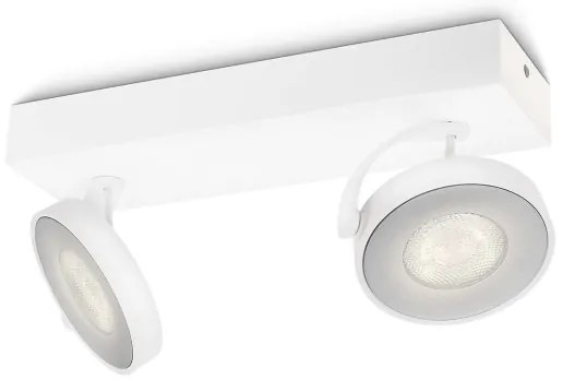 Philips 53172/31/16- LED Dimmelhető lámpa MYLIVING CLOCKWORK 2xLED/4,5W/230V