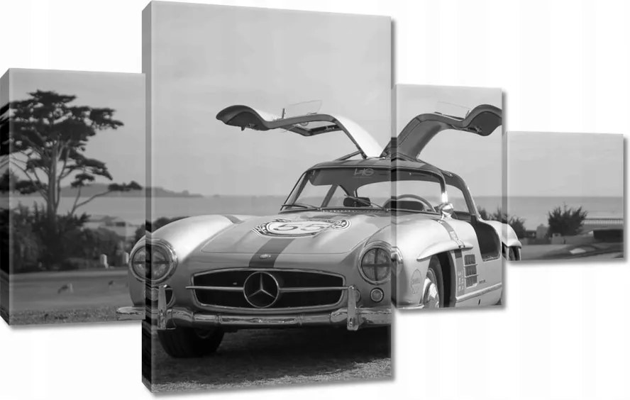 Vászonkép 130x80 Mercedes Gullwing