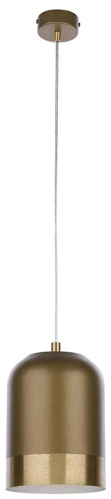 Jupiter 1648 - Csillár zsinóron DIXON 1xE27/60W/230V bronz/fehér