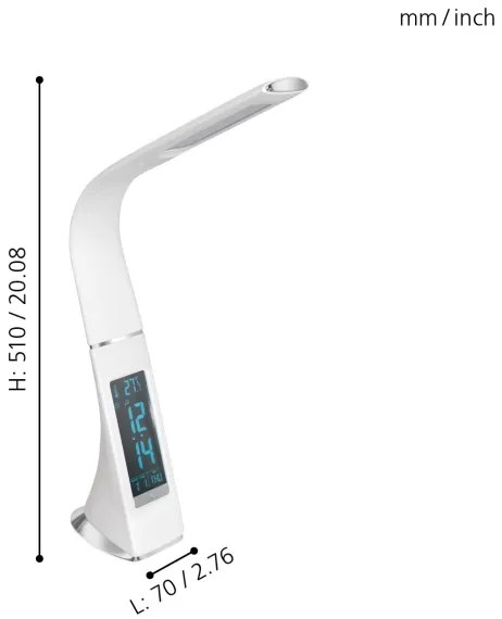 Eglo 97915 - LED Asztali lámpa COGNOLI LED/3,2W/230V