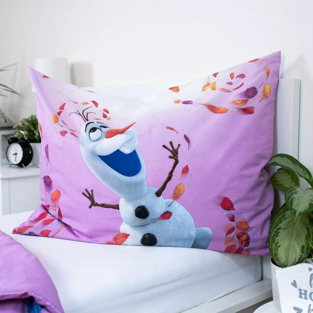 Jerry Fabrics Frozen, "Magical time Pamut ágyneműhuzat, 140 x 200 cm, 50 x 70 cm