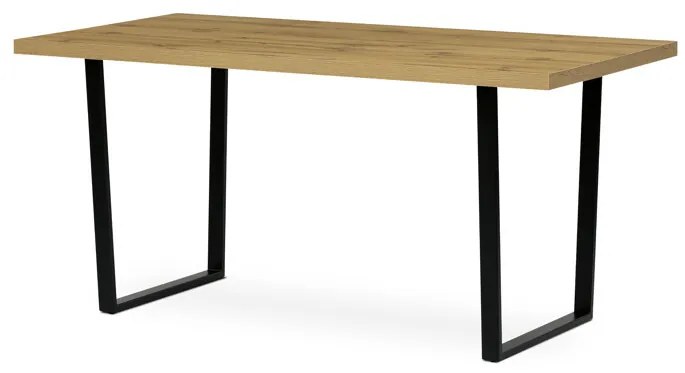 Étkezőasztal 160x80cm,Tölgy Színben, HT-R5216 oak