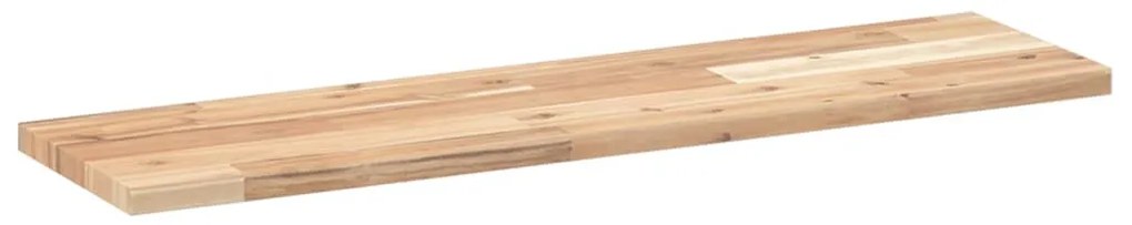 3 db kezeletlen tömör akácfa függőpolc 80 x 20 x 2 cm