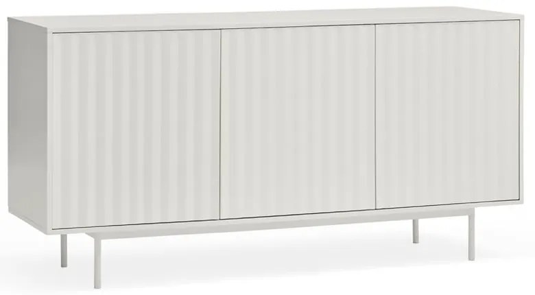 Fehér alacsony komód 159x80 cm Sierra – Teulat