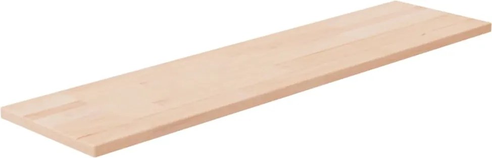 vidaXL kezeletlen tömör tölgyfa polclap 80 x 20 x 1,5 cm