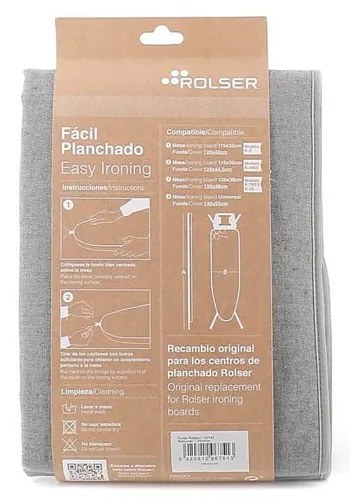 Vasalódeszka huzat 140x55 cm Universal – Rolser