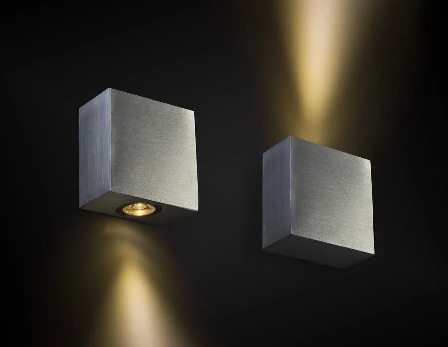 RENDL TICO I nástěnná hliník 230V LED 3W 3000K